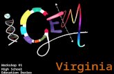 Virginia iGEM Workshop #1 High School Education Series.