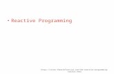 Reactive Programming .