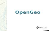 OpenGeo. Who is OpenGeo? Product How to Engage Overview.