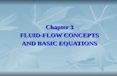 Chapter 3 FLUID-FLOW CONCEPTS AND BASIC EQUATIONS.