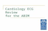 Cardiology ECG Review for the ABIM. A 46-year-old woman is evaluated because of palpitations. Her 12-lead electrocardiogram, obtained while she is having.