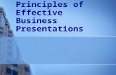 Session 11: Principles of Effective Business Presentations.