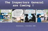 The Inspectors General are Coming ! Doonesbury, 3 December 2005.