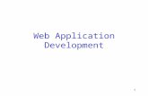 Web Application Development 1. Outline Web application architecture HTTP CGI Java Servlets Apache Tomcat Session maintenance 2.