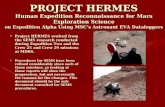 PROJECT HERMES Human Expedition Reconnaissance for Mars Exploration Science on Expedition Alpha Using MSC’s Astronaut EVA Dataloggers Project HERMES evolved.