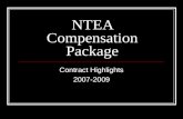 NTEA Compensation Package Contract Highlights 2007-2009.