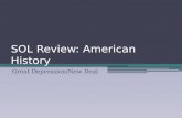 SOL Review: American History Great Depression/New Deal.
