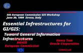 ® Essential Infrastructures for GI/GIS: Toward General Information Infrastructures Henry Tom Oracle Corporation Ulrich Boes DGXIII European Commission.