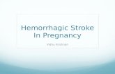 Hemorrhagic Stroke In Pregnancy Vidhu Krishnan. Strokes in Pregnancy Increased Risk in Pregnancy and Puerperium ? Precise Pathophysiology. Hemorrhagic.