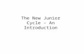 The New Junior Cycle – An Introduction. Starting in September, your son/daughter will do the current Junior Certificate exam in all subjects except English.