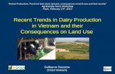 Recent Trends in Dairy Production in Vietnam and their Consequences on Land Use Guillaume Duteurtre (Cirad Vietnam) “Animal Productions. Food and feed.