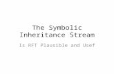 The Symbolic Inheritance Stream Is RFT Plausible and Usef.