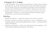 1 Chapter 9-2 :Labor Labor flexibility - more educated workers for a wide variety of tasks and functions. Some need cheap labor, other labor skills constitute.