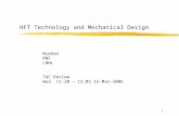 1 HFT Technology and Mechanical Design Wieman RNC LBNL TAC Review Wed. 11:30 – 12:05 15-Mar-2006.
