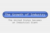 The United States becomes an Industrial Giant The Growth of Industry.