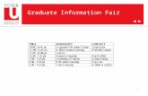 1 Graduate Information Fair. York University Master in Social Work (MSW)