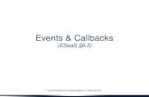 Events & Callbacks (ESaaS §6.5) © 2013 Armando Fox & David Patterson, all rights reserved.