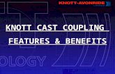 KNOTT CAST COUPLING FEATURES & BENEFITS. CONTENTS Coupling Assembly Grab Handle Overrun Damper Oil Damped Energy Store Compact Handbrake Lever Easy Fit.