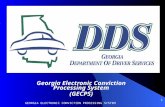 GEORGIA ELECTRONIC CONVICTION PROCESSING SYSTEM 1 Georgia Electronic Conviction Processing System (GECPS)