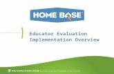 Educator Evaluation Implementation Overview. Agenda Welcome and Overview Agenda Review Overview of Home Base System Deployment DPI Phases of deployment.