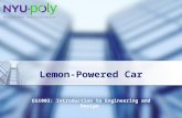 Lemon-Powered Car. Overview Experimental Objective Background Information Materials Procedure Assignment Conclusion.