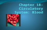 Roles of Blood Respiration Nutrition Waste elimination Thermoregulation Immune system Water and Acid/base balance Internal communication.