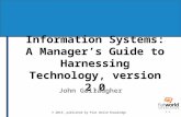 © 2013, published by Flat World Knowledge 1-1 Information Systems: A Manager’s Guide to Harnessing Technology, version 2.0 John Gallaugher.