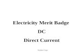 Electricity Merit Badge DC Direct Current Student Copy.