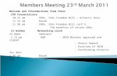 Welcome and Introductions from Chair CPD Presentations 10.15 am CRBs, ISAs Freedom Bill – Atlantic Data 11.15 am Break 11.30 am CRBs, ISAs Freedom Bill.