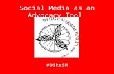 Social Media as an Advocacy Tool #BikeSM. How to Engage Today Follow the conversation: – SessionHashtag is: #BikeSM – Summit Hashtag is: #NBS13 – League.