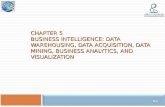 CHAPTER 5 BUSINESS INTELLIGENCE: DATA WAREHOUSING, DATA ACQUISITION, DATA MINING, BUSINESS ANALYTICS, AND VISUALIZATION 5-1.