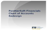 PantherSoft Financials Chart of Accounts Redesign.