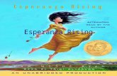 Esperanza Rising. PAM MUÑOZ  Pam Munoz is a very talented person, having received her bachelor and master degrees at Sand Diego State University. She.