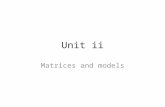Unit ii Matrices and models. Introduction -What is GSL? The GNU Scientific Library GSL is a numerical library for C and C++ programmers. GSL provides.