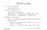 TELE 3011Lecture 2: Network Hardware Overview Last Lecture –Introduction This Lecture –Network hardware –Reference: Ethernet: The Definitive Guide, Charles.