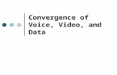 Convergence of Voice, Video, and Data. Objectives In this chapter, you will learn to: Identify terminology used to describe applications and other aspects.