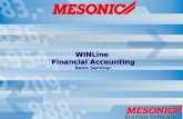 WINLine Financial Accounting Basis Seminar. Agenda WINLine ACC1 Base Info (AR/AP accounts, GL accounts, Tax lines, Payment terms, Foreign Currencies)