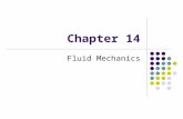Chapter 14 Fluid Mechanics. States of Matter Solid Has a definite volume and shape Liquid Has a definite volume but not a definite shape Gas – unconfined.