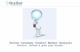 Online Consumer Product Market Analysis Protect, defend & grow your brands.