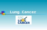 Lung Cancer. Lung Cancer: Epidemiology 173,770 new cases and160,440 deaths 2004 More deaths from lung cancer than prostate, breast and colorectal cancers.