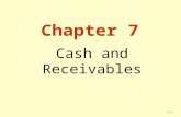 7–17–1 Chapter 7 Cash and Receivables. 7–27–2 Copyright © Cengage Learning. All rights reserved. Managing Cash at Nike Poised to become a $20 billion.