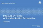 Internet of Things - A Standardization Perspective Jaydip Sen.