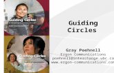 Gray Poehnell Ergon Communications poehnell@interchange.ubc.ca  Guiding Circles.