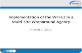 Implementation of the WFI-EZ in a Multi-Site Wraparound Agency March 3, 2014.