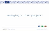 Name, Surname, Position Event, Date, Place Managing a LIFE project.