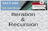 EECS 3101 Prof. Andy Mirzaian. STUDY MATERIAL: [CLRS] chapters 2, 4.1-2, 12.1, 31.1-2, 33.4 Lecture Note 4 [CLRS] chapters 2, 4.1-2, 12.1, 31.1-2, 33.4.