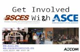 Get Involved With &   JOIN BSCES AND ASCE ON LINKEDIN!