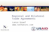 Regional and Bilateral Trade Agreements Lance Graef .