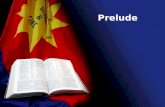 Prelude. Congregational Prayer Time Opening Song # 219 "Come Thou Almighty King”