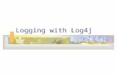 Logging with Log4j. Introduction Logging - chronological and systematic record of data processing events in a program. Possible goals: Create an audit.
